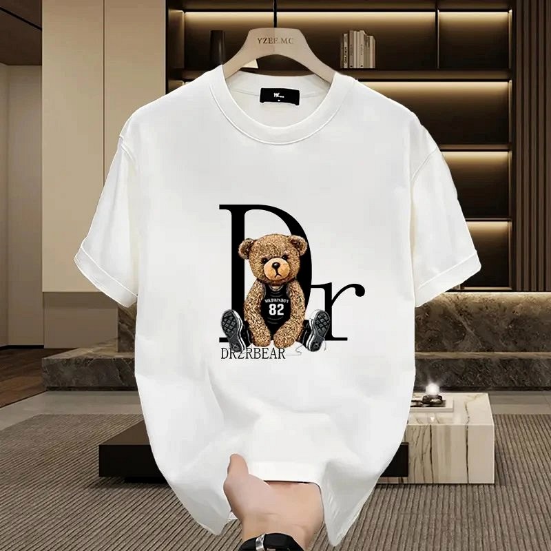 Dior Bear Graphic White T-Shirt Review: 230g Long-Staple Cotton, Tested