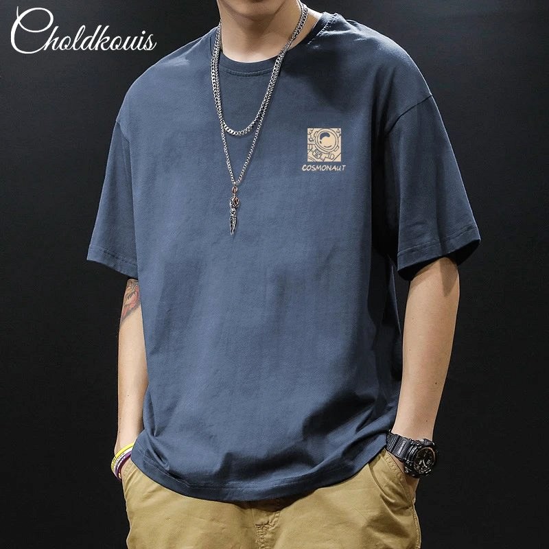 Foreign Trade Blue T-Shirt Review: A $5.97 Cotton Crewneck, Measured and Worn for 14 Days