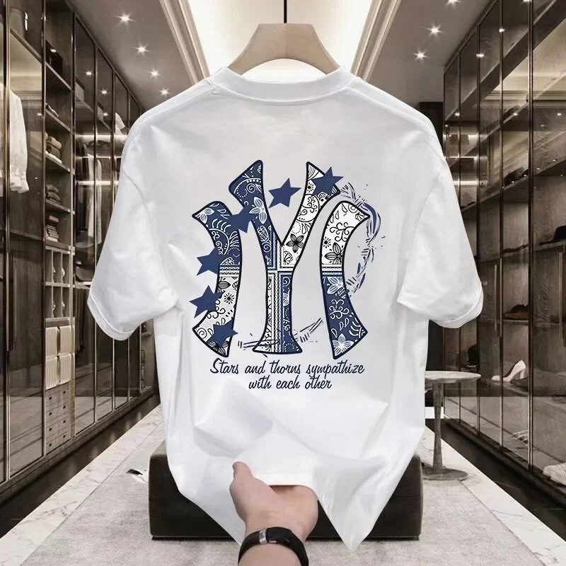 MLB Blue Printed Streetwear T-Shirt—Special Offer Review: A $3.73 Milk-Silk Tee That Earns Its Place in a Consolidation Box
